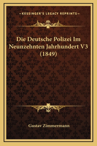 Die Deutsche Polizei Im Neunzehnten Jahrhundert V3 (1849)