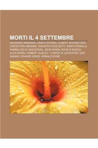 Morti Il 4 Settembre