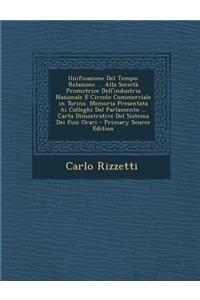 Unificazione del Tempo