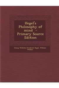 Hegel's Philosophy of Mind