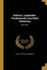 Inferno. Legenden. Verdeutscht Von Emil Schering; Band 1914