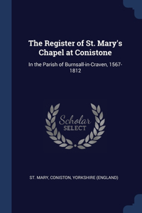 Register of St. Mary's Chapel at Conistone