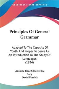 Principles Of General Grammar