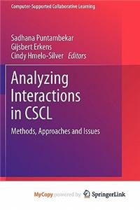 Analyzing Interactions in Cscl