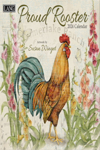 Proud Rooster(tm) 2024 Wall Calendar