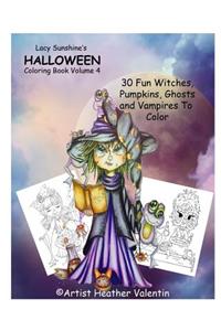 Lacy Sunshine's Halloween Coloring Book Volume 4