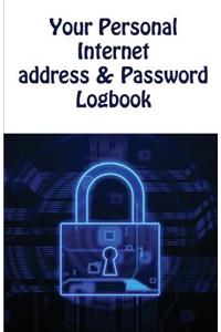 Your Personal Internet address & Password Logbook