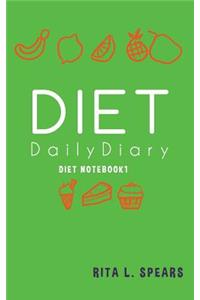 The Diet Daily Diary NoteBook1