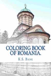 Coloring Book of Romania.