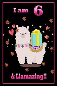 I am 6 & llamazing