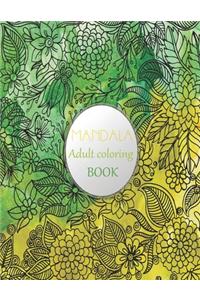 MANDALA Adult coloring book