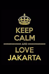 KEEP CALM AND LOVE JAKARTA Notebook