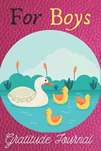 For Boy Gratitude Journal