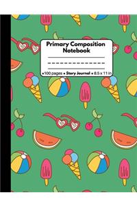 Primary Composition Notebook Story Journal