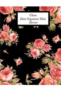 Client Data Organizer Hair Dresser