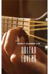 Weekly Planner for Guitar Lovers
