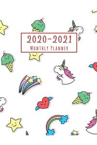 2020-2021 Monthly Planner