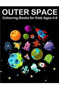 Outer Space Colouring Books for Kids Ages 4-8