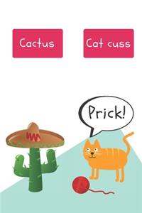 cactus cat cuss - Notebook