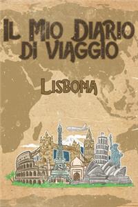 Il mio diario di viaggio Lisbona: 6x9 Diario di viaggio I Taccuino con liste di controllo da compilare I Un regalo perfetto per il tuo viaggio in Lisbona (Portogallo) e per ogni viag