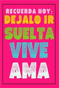 Cuaderno Con Mensaje Positivo