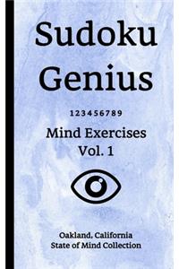 Sudoku Genius Mind Exercises Volume 1