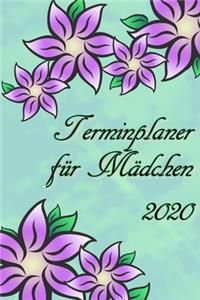 Terminplaner für Mädchen 2020