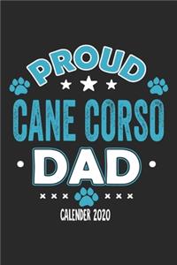 Proud Cane Corso Dad Calendar 2020
