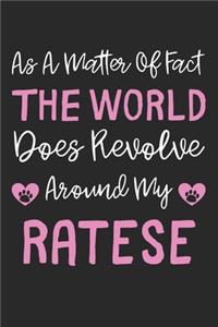 As A Matter Of Fact The World Does Revolve Around My Ratese