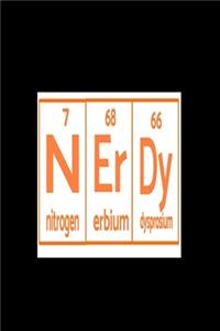 N Er Dy (nitrogen 7, erbium 68, dysprosium 66)