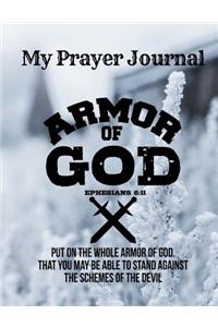 Armor Of God Christian Journal - Sermon Notes Bible Study Notebook Diary
