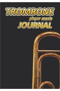 Trombone Player Music Journal
