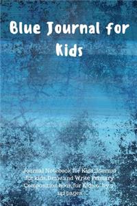 Blue Journal for Kids