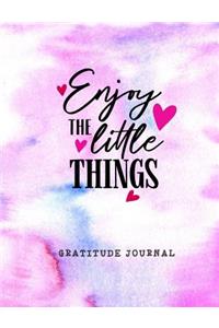 Enjoy The Little Things Gratitude Journal