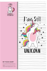 My Food Diary - Compatible With Weight Watchers - I am Still Unicorn