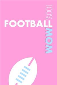 Football Mom Notebook