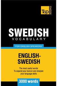 Swedish vocabulary for English speakers - 3000 words