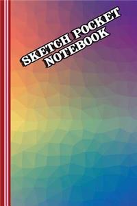 Sketch Pocket Notebook: Practice Cursive Writing and Practice Drawing, Paint, Write, Doodle, 6 X 9 with 50 Practice Cursive Writing Pages and 50 Blank Pages: Notes, Sketching Pad, Creative Diary and Journal with Numbered Pages