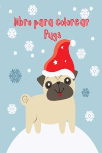 libro para colorear Pugs