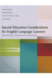 Special Education Considerations for English Language Learners