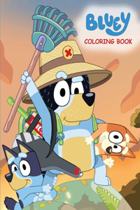 Bluey Coloring Book