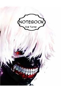 Notebook Journal : Tokyo Ghoul 02: Pocket Notebook Journal Diary, 120 pages, 8.5 x 11 (Dot-Grid,Graph,Lined,Blank Notebook Journal)