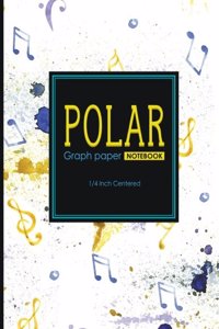 Polar Graph Paper Notebook