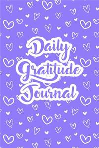 Gratitude Journal Scribbly Hearts Pattern 7