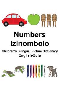 English-Zulu Numbers/Izinombolo Children's Bilingual Picture Dictionary