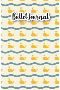 Bullet Journal: Cute Whale: Notebook, Bullet Journal Dotted Grid, 100 Pages (5.5 X 8.5)