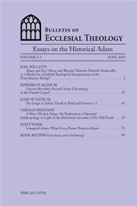 Bulletin of Ecclesial Theology, Volume 5.1
