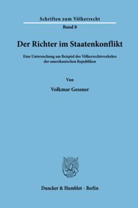 Der Richter Im Staatenkonflikt
