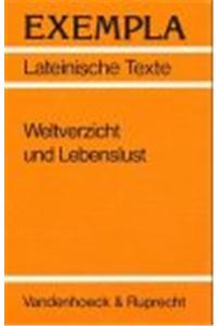 Weltverzicht Und Lebenslust