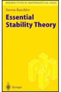 Essential Stability Theory